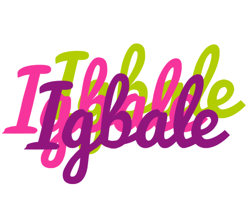 Igbale flowers logo