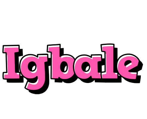 Igbale girlish logo