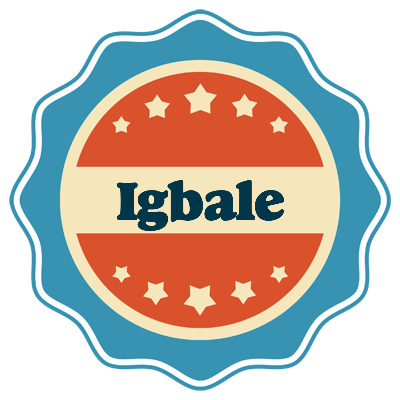 Igbale labels logo
