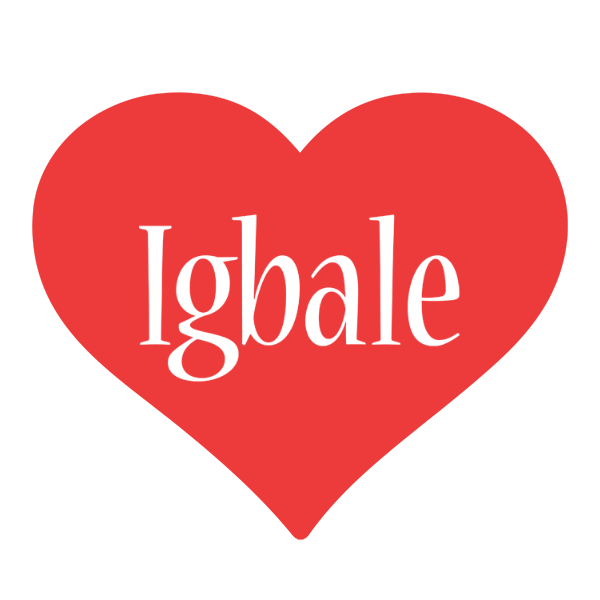 Igbale love logo