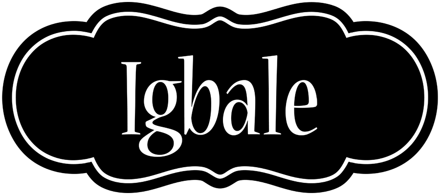 Igbale welcome logo