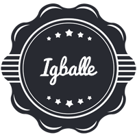 Igballe badge logo