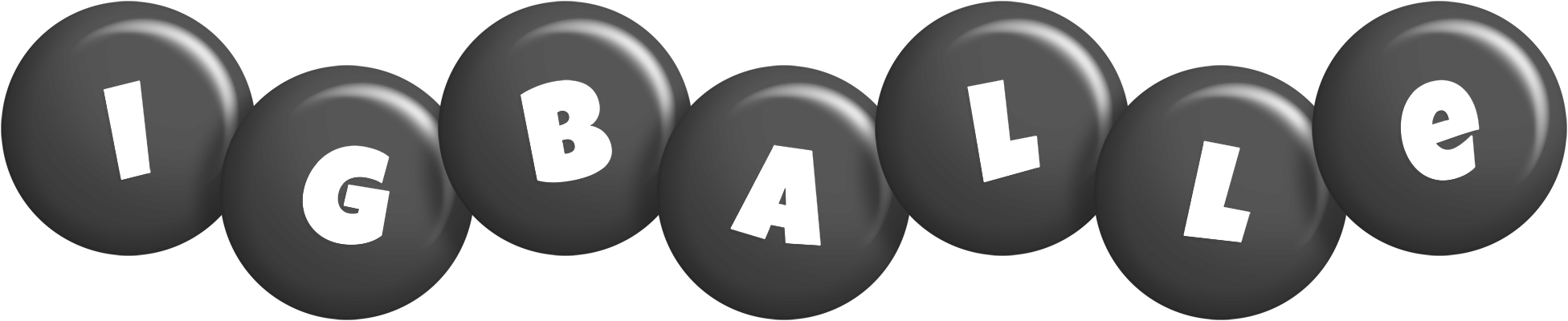 Igballe candy-black logo