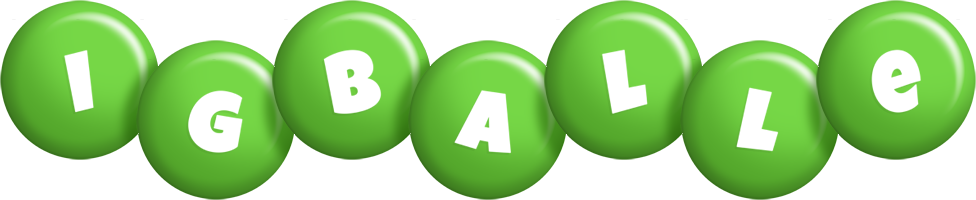 Igballe candy-green logo