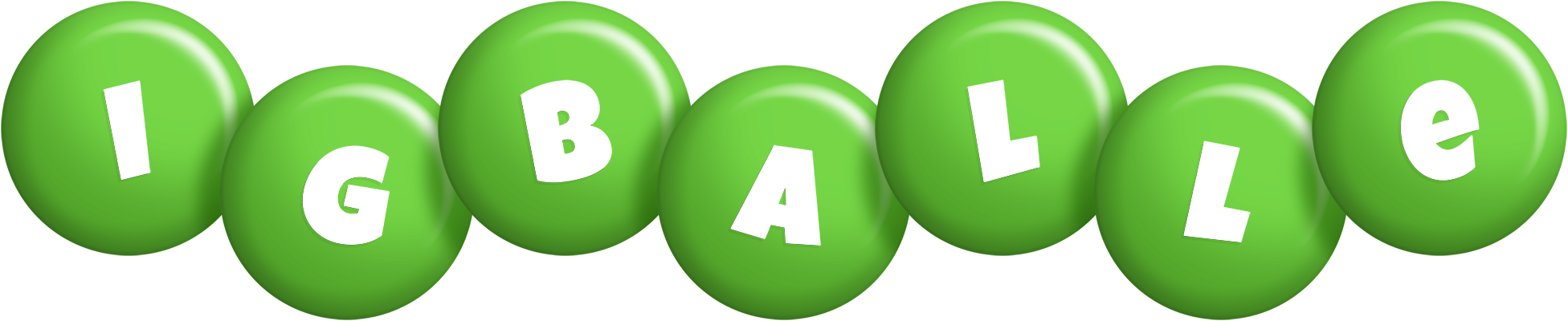 Igballe candy-green logo