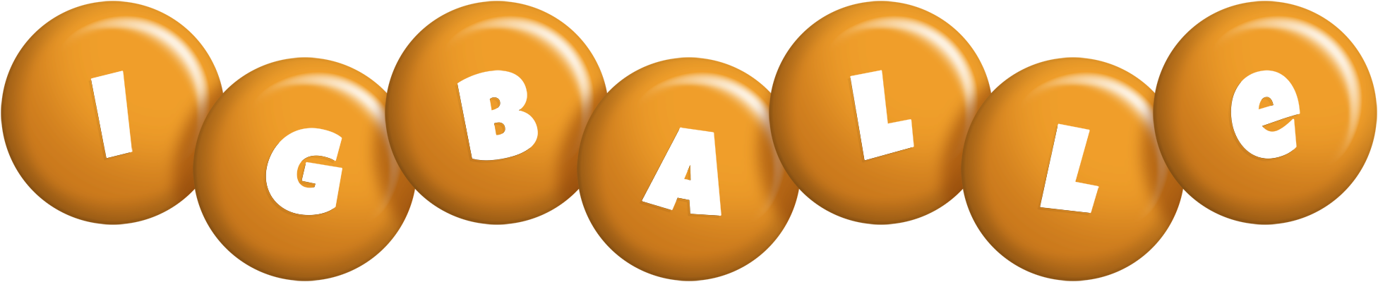 Igballe candy-orange logo