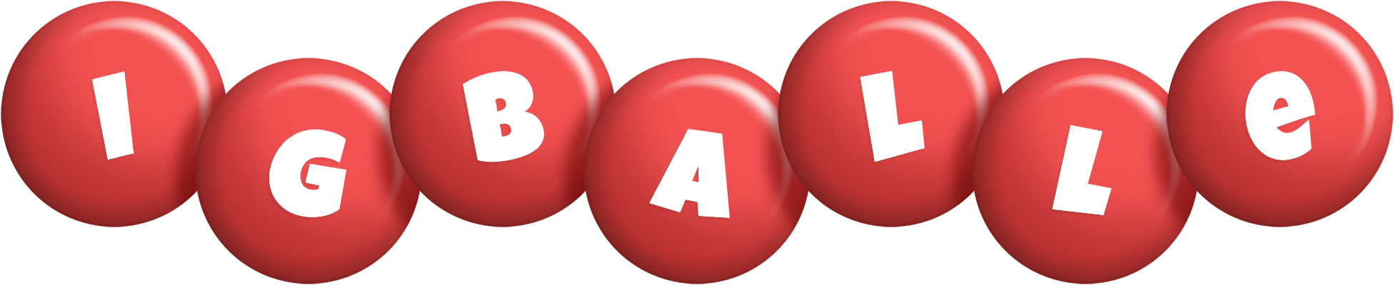 Igballe candy-red logo