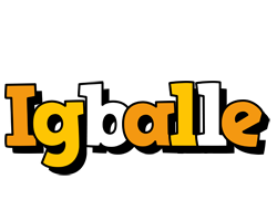 Igballe cartoon logo