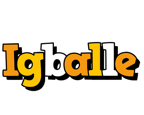 Igballe cartoon logo