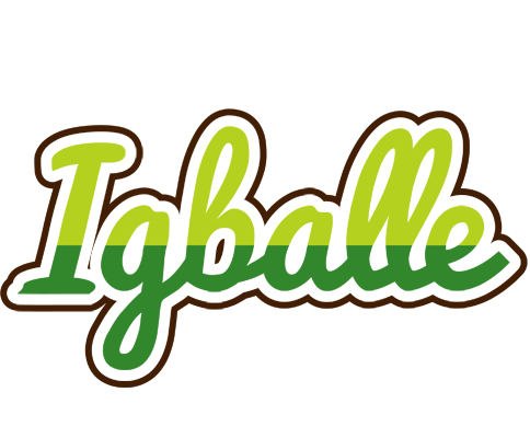 Igballe golfing logo