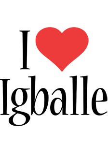 Igballe i-love logo