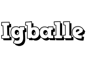 Igballe snowing logo