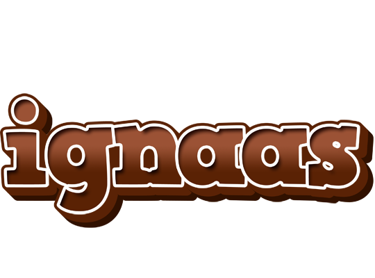 Ignaas brownie logo