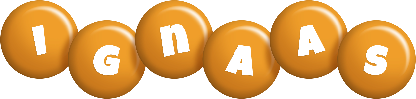 Ignaas candy-orange logo