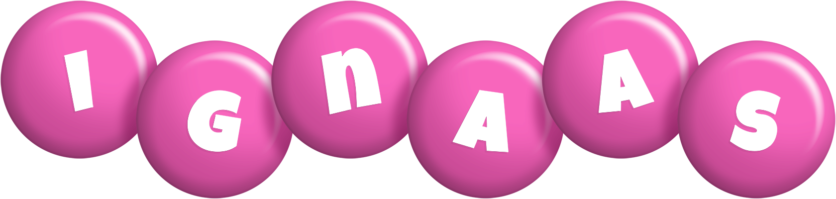 Ignaas candy-pink logo