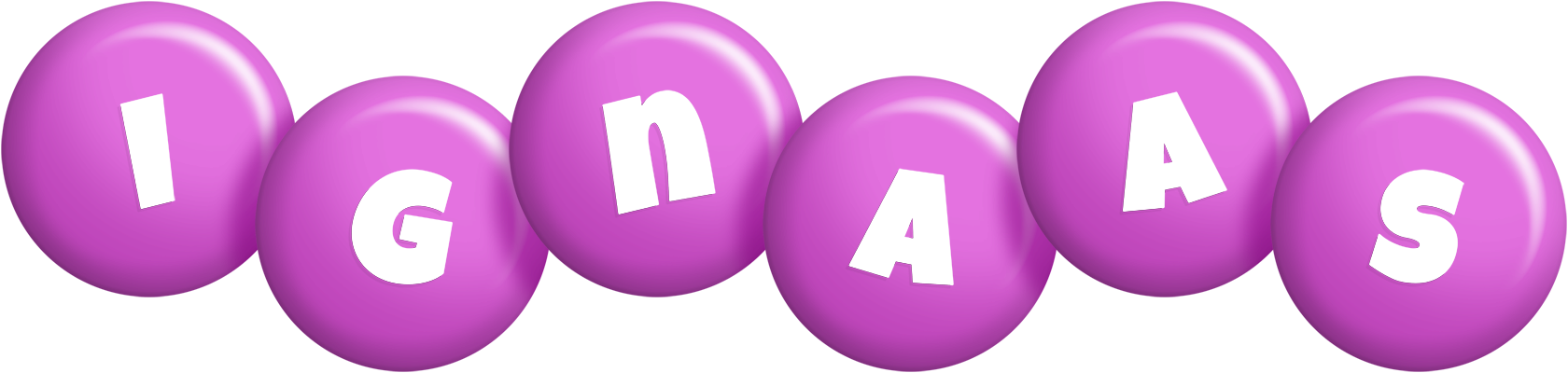 Ignaas candy-purple logo
