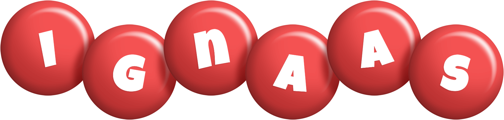 Ignaas candy-red logo