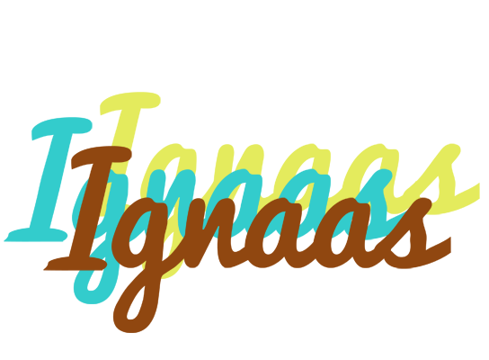 Ignaas cupcake logo
