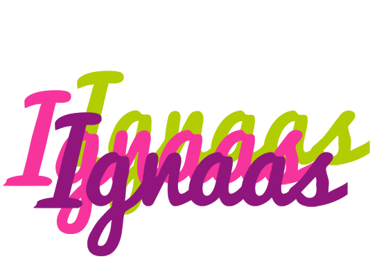 Ignaas flowers logo