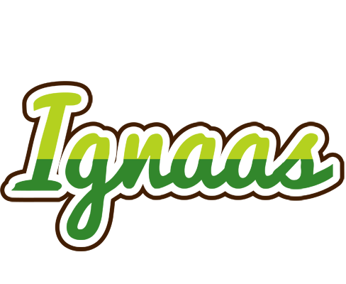 Ignaas golfing logo