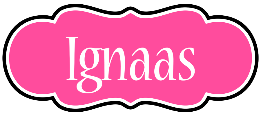 Ignaas invitation logo
