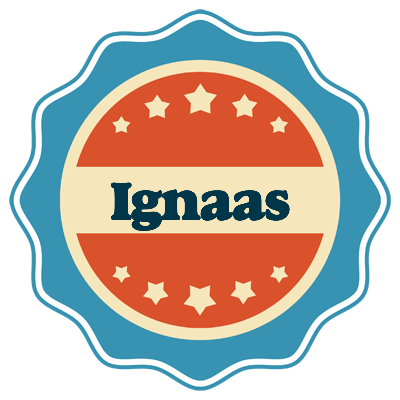 Ignaas labels logo