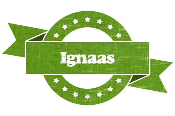 Ignaas natural logo