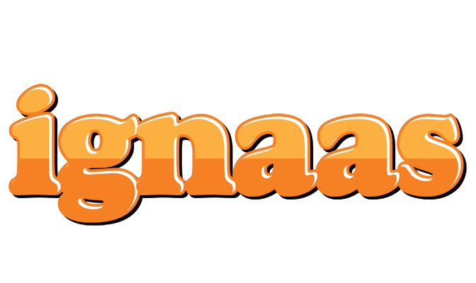 Ignaas orange logo