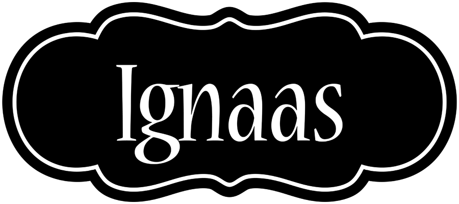 Ignaas welcome logo