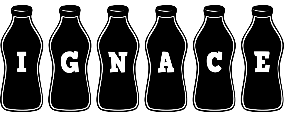 Ignace bottle logo