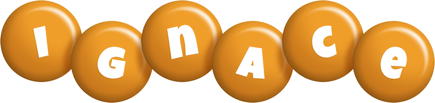 Ignace candy-orange logo
