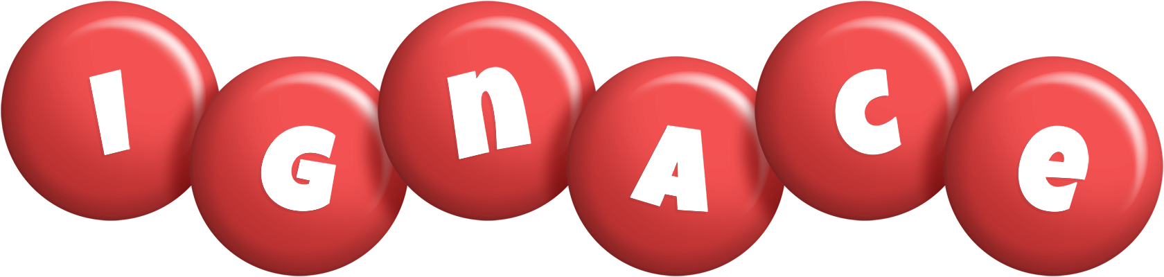 Ignace candy-red logo