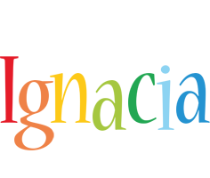 Ignacia birthday logo