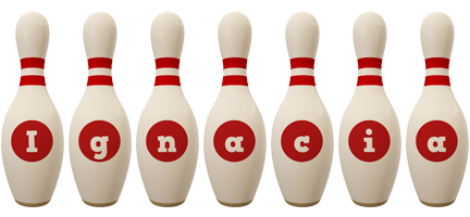 Ignacia bowling-pin logo