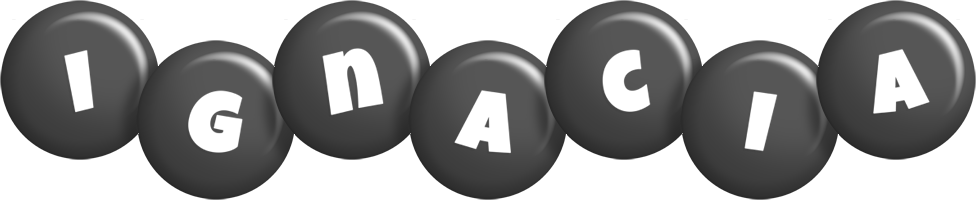 Ignacia candy-black logo