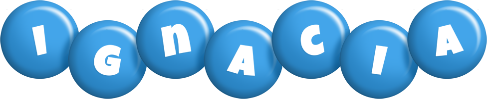 Ignacia candy-blue logo