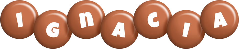 Ignacia candy-brown logo