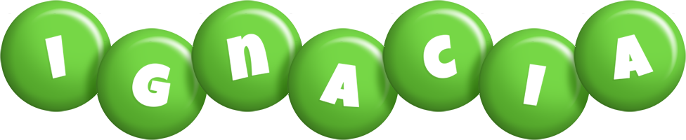 Ignacia candy-green logo