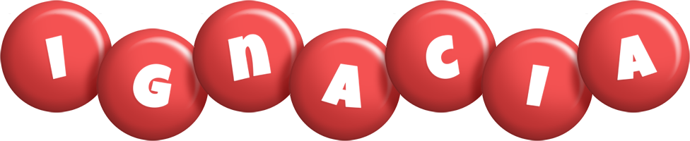 Ignacia candy-red logo