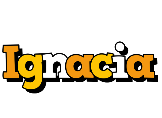 Ignacia cartoon logo