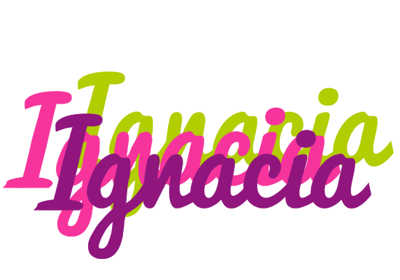 Ignacia flowers logo