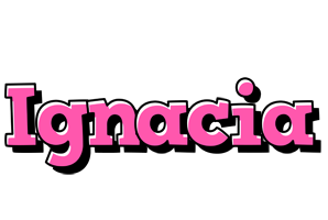 Ignacia girlish logo