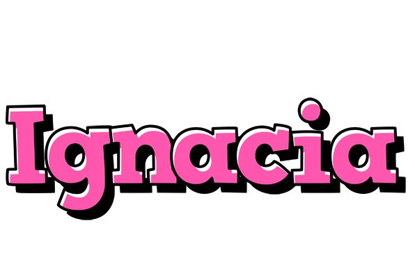 Ignacia girlish logo