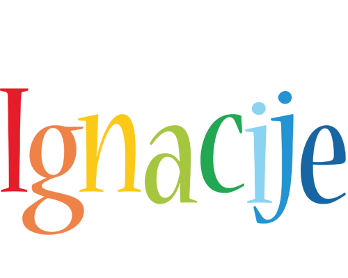 Ignacije birthday logo