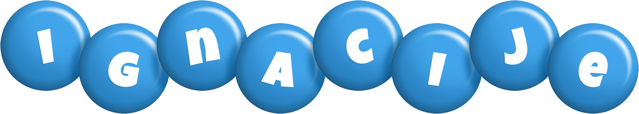 Ignacije candy-blue logo