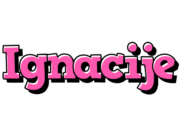 Ignacije girlish logo