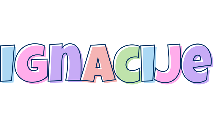Ignacije pastel logo