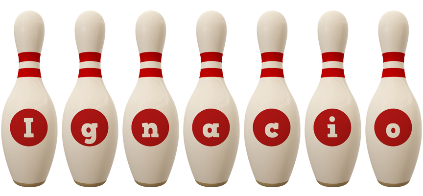 Ignacio bowling-pin logo