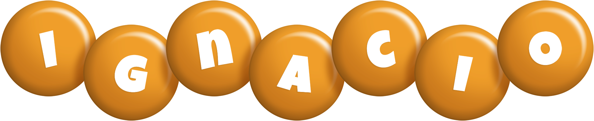 Ignacio candy-orange logo