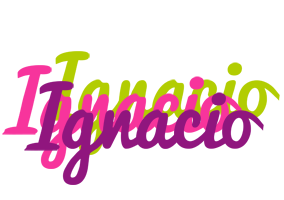 Ignacio flowers logo